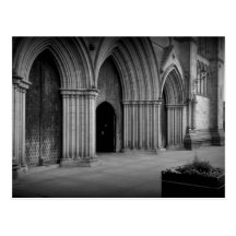 Catedral Holga-ish de Ripon Postal