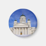 Catedral Tuomiokirkko de Helsinki en imán del invi