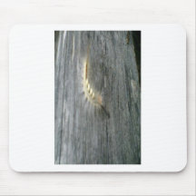 Caterpillar melenudo alfombrilla de raton