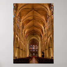 Cathedrale St Pierre y poster de San Pablo Troyes