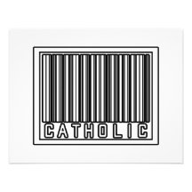 Católico del código de barras anuncios personalizados