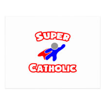 Católico estupendo tarjetas postales