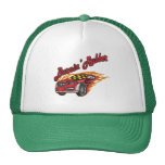 Caucho ardiente que compite con los regalos gorra