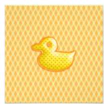 Caucho modelado de moda Ducky Fotografias