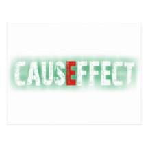 CAUSEFFECT TARJETA POSTAL