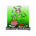 Cavo cocinar cocinar caliente postales