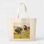 Caza del búfalo bolsa