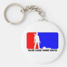 cazador 2 del zombi llaveros personalizados