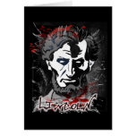 Cazador de Lincoln de la noche Felicitación
