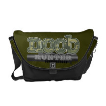 Cazador de Noob con el arma del tubo de vector Bolsa De Mensajeria