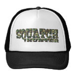 Cazador de Squatch - modelo de Camo Gorras De Camionero