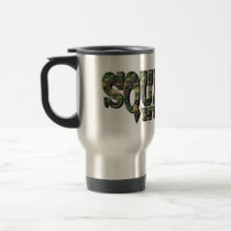 Cazador de Squatch - modelo de Camo tazas