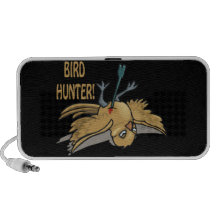 Cazador del pájaro altavoces de viajar