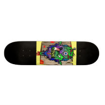 cazador del zombi patineta personalizada