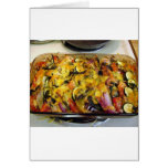 Cazuela del Veggie Tarjeton