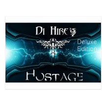 CD 'Hostage' (Deluxe Edition) Cartões Postais