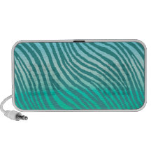 Cebra azul/verde altavoz