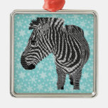 Cebra del vintage ornamento para reyes magos