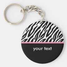 Cebra Llavero Personalizado