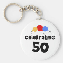 Celebración de 50 llaveros personalizados
