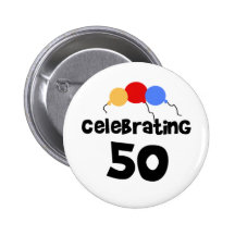 Celebración de 50 pin