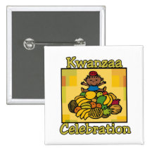Celebración de Kwanzaa del niño y de la fruta Pins