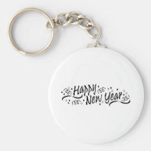 Celebración de la Feliz Año Nuevo Llavero