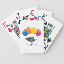 Celebración de la graduación cartas de juego