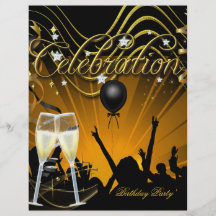 Celebración del fiesta de Champán del aviador del  Tarjetas Publicitarias