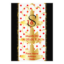 Celebración-Personalizar de la torre de la tiara Comunicados Personalizados