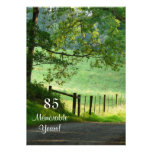 Celebración-Varón memorable de 85 años/cumpleaños Anuncio Personalizado