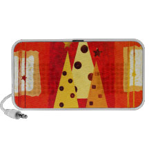 Celebraciones Papá Noel del día de fiesta de las F Laptop Altavoces