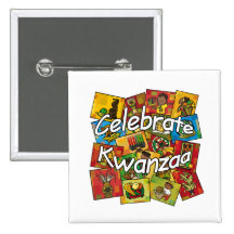 Celebre el collage de Kwanzaa Pins
