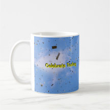 Celebre hoy taza de café