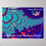 Celebre su independencia poster