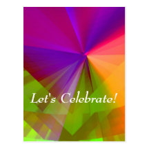¡Celebremos! Tarjeta Postal