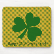 Celtic Mousepad del trébol Tapetes De Raton