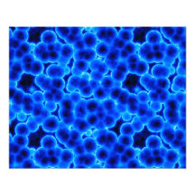 Células azules 3D Foto