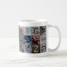 Cementerio ABCs Tazas De Café