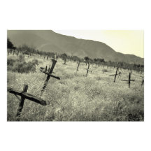 Cementerio del viñedo impresión fotográfica