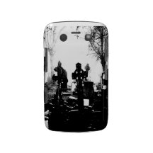 Cementerio gótico frecuentado del cementerio Case-Mate blackberry cárcasa