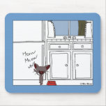 * Cena Bell * con Monty el gato Tapete De Ratones