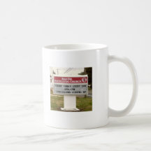 cena de los crustáceos taza de café