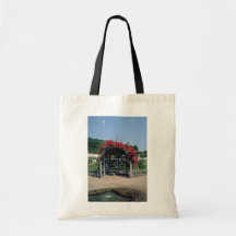 Cenador Rosa-cubierto blanco - Villandry, flowe de Bolsas