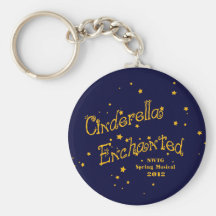 Cenicienta encantó llaveros personalizados