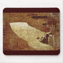 Ceniza miércoles, por Spitzweg Carl Tapete De Ratones