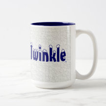 Centelleo del centelleo taza