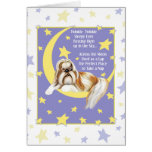 Centelleo Shih Tzu del centelleo Tarjeta