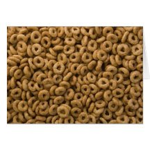 Centenares de anillos del cereal del trigo felicitación
