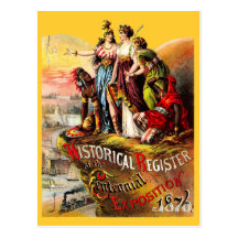 Centennial americano - postal